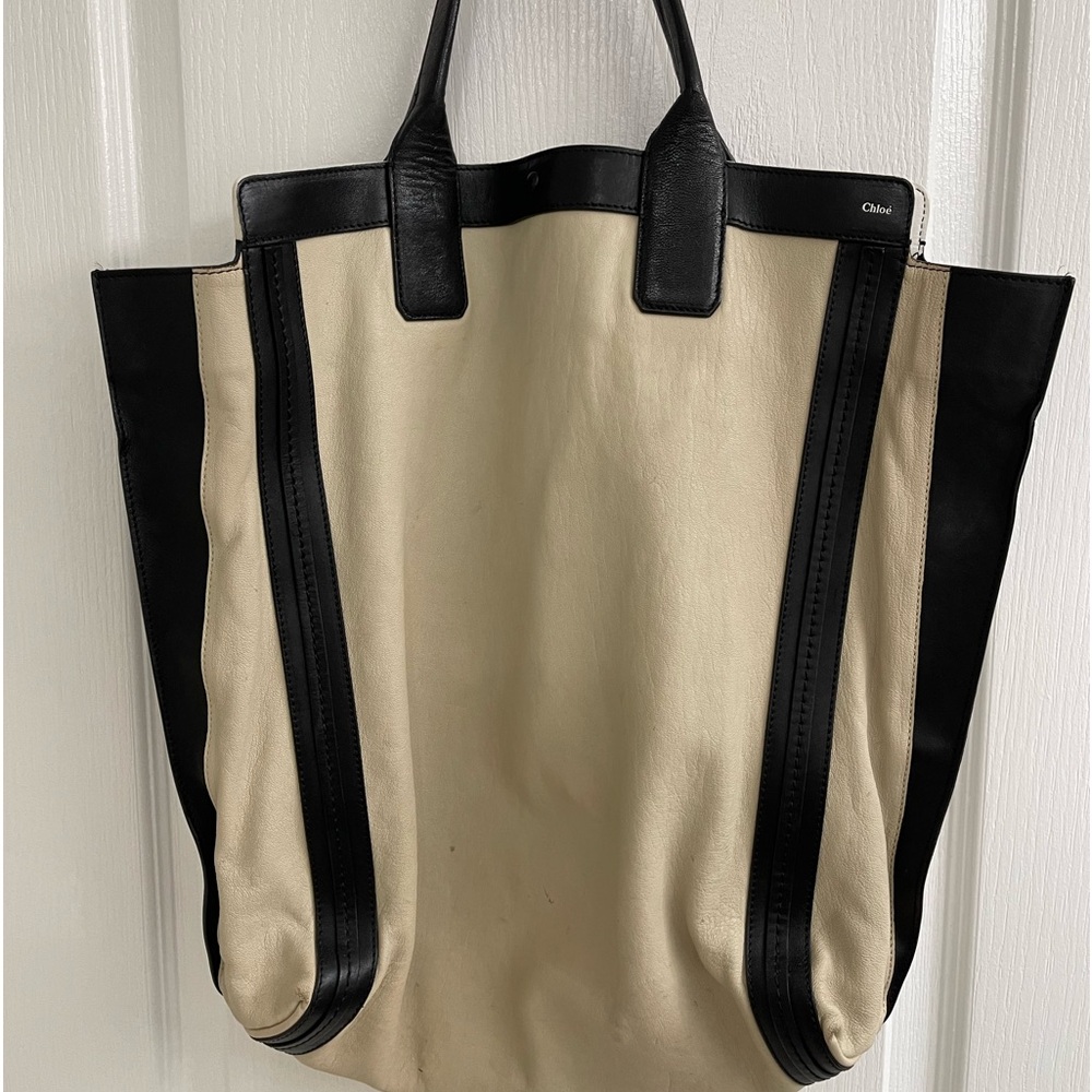 Chloe Leather Alison Tote